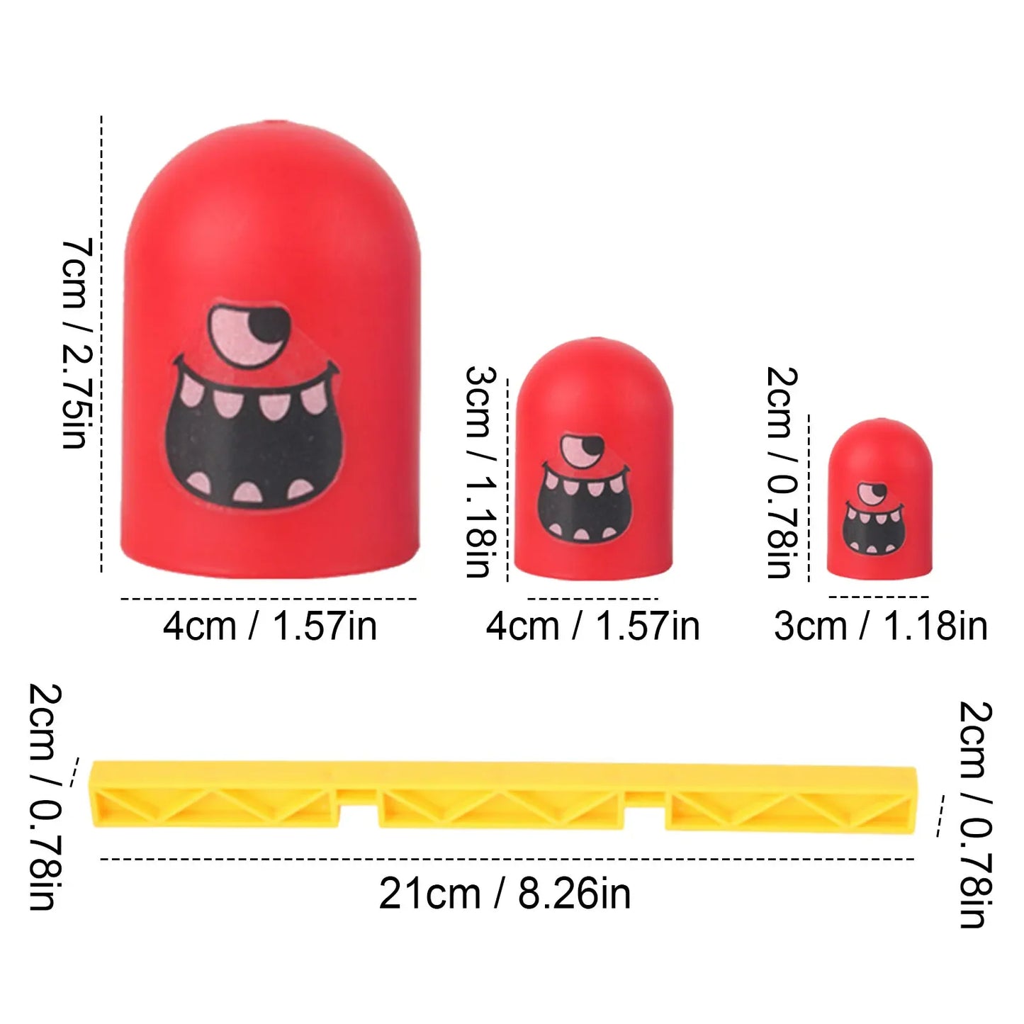 A different tic-tac-toe game, where large pieces can eat small pieces, a parent-child interactive toy