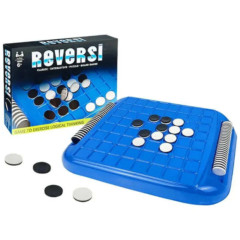 Parent-child interactive family interactive tabletop game flip Reversi