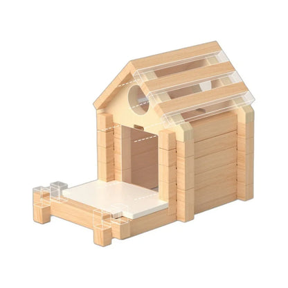 Mortise and tenon building blocks little architect children's educational toys