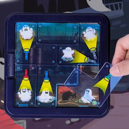Strategic board game Ghost Catcher trains logical thinking and concentration