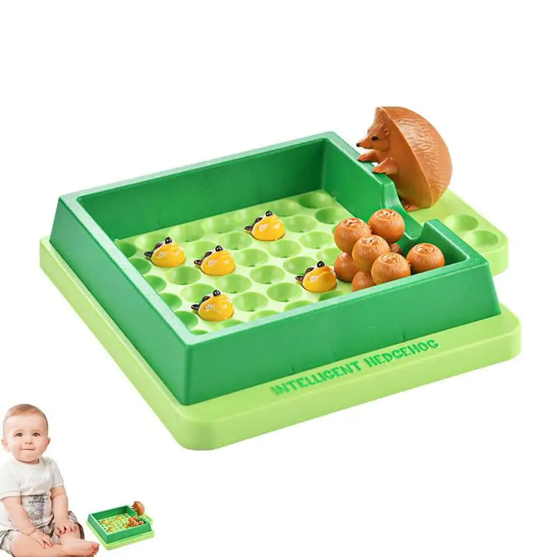 The little hedgehog looking for his mother toy is a toy that can exercise children's logical thinking ability.