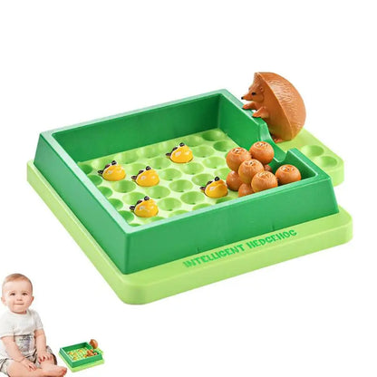 The little hedgehog looking for his mother toy is a toy that can exercise children's logical thinking ability.