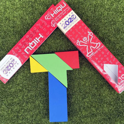 T-word puzzle Tangram Puzzle Geometric figure educational toys
