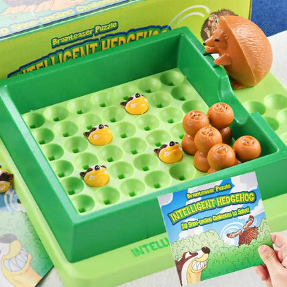 The little hedgehog looking for his mother toy is a toy that can exercise children's logical thinking ability.