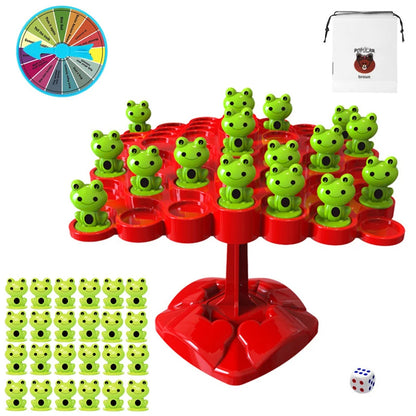 Frog balancing tree Montessori Math Toys Parent-child interactive table games