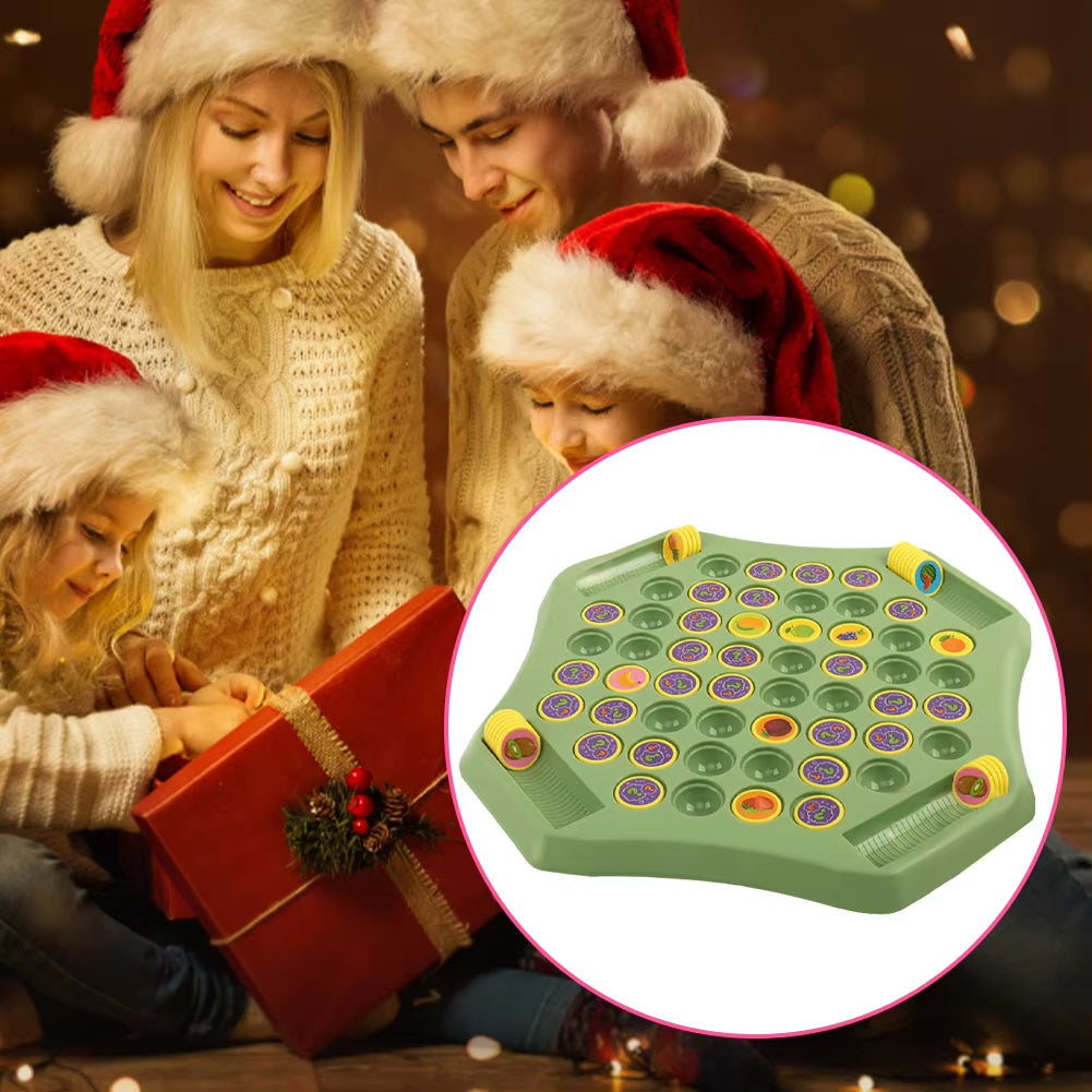 Animal Fruit Flip Memory Chess Game，Exercise memory family gathering parent-child interactive games