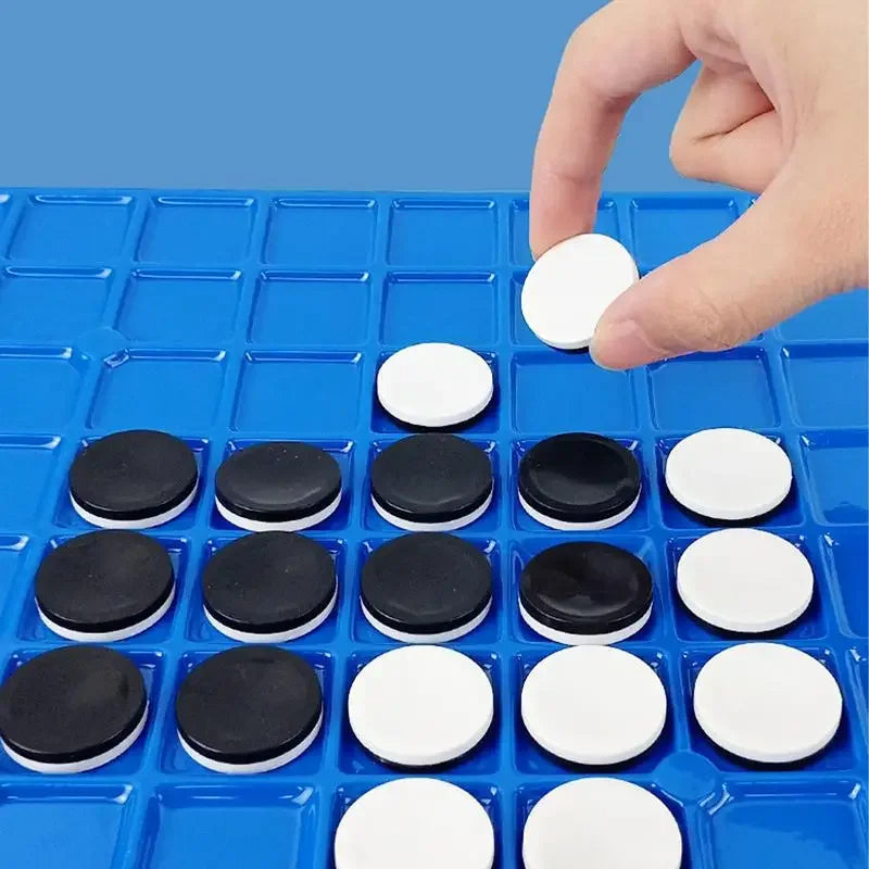 Parent-child interactive family interactive tabletop game flip Reversi