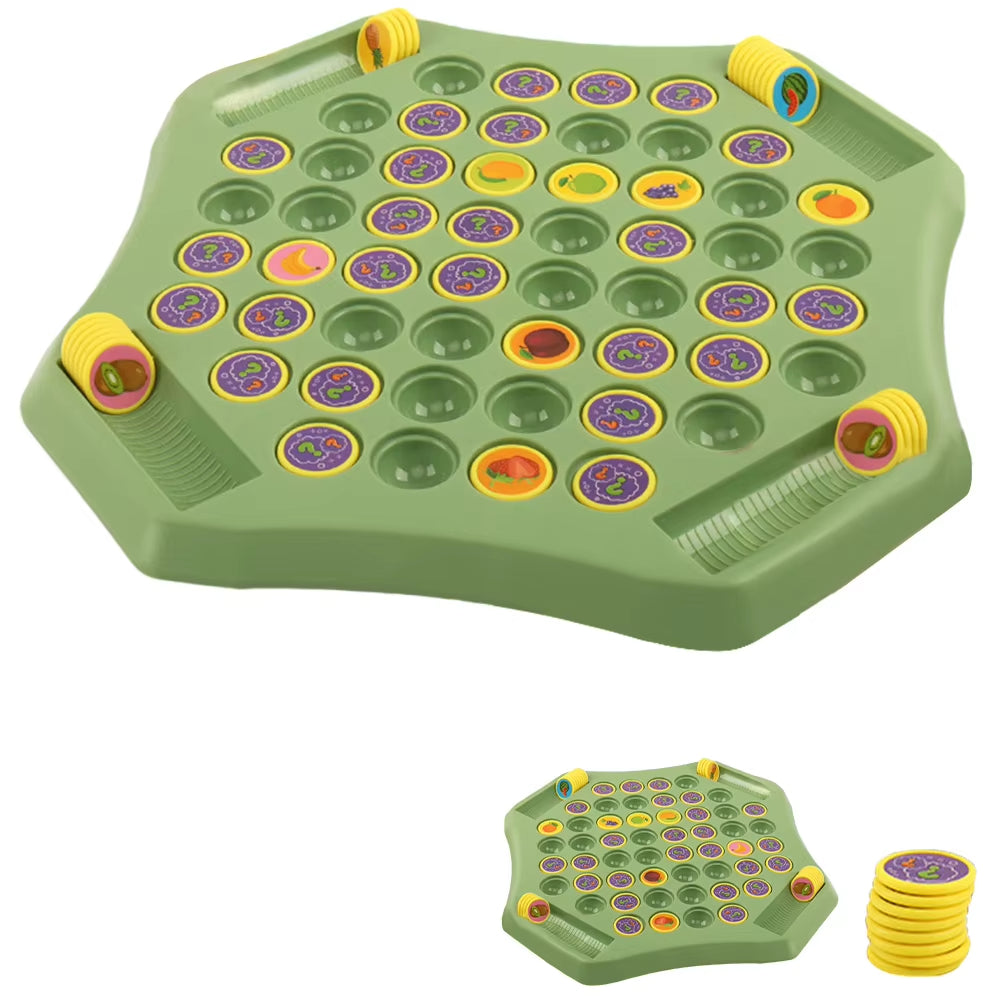 Animal Fruit Flip Memory Chess Game，Exercise memory family gathering parent-child interactive games