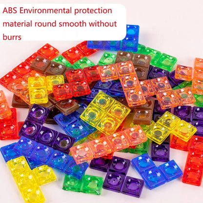 3D Tetris Block Puzzle，Children's educational jigsaw puzzle toys