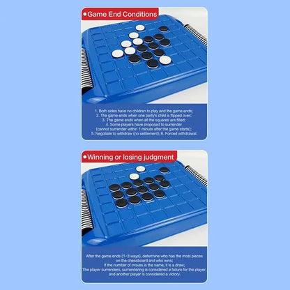 Parent-child interactive family interactive tabletop game flip Reversi