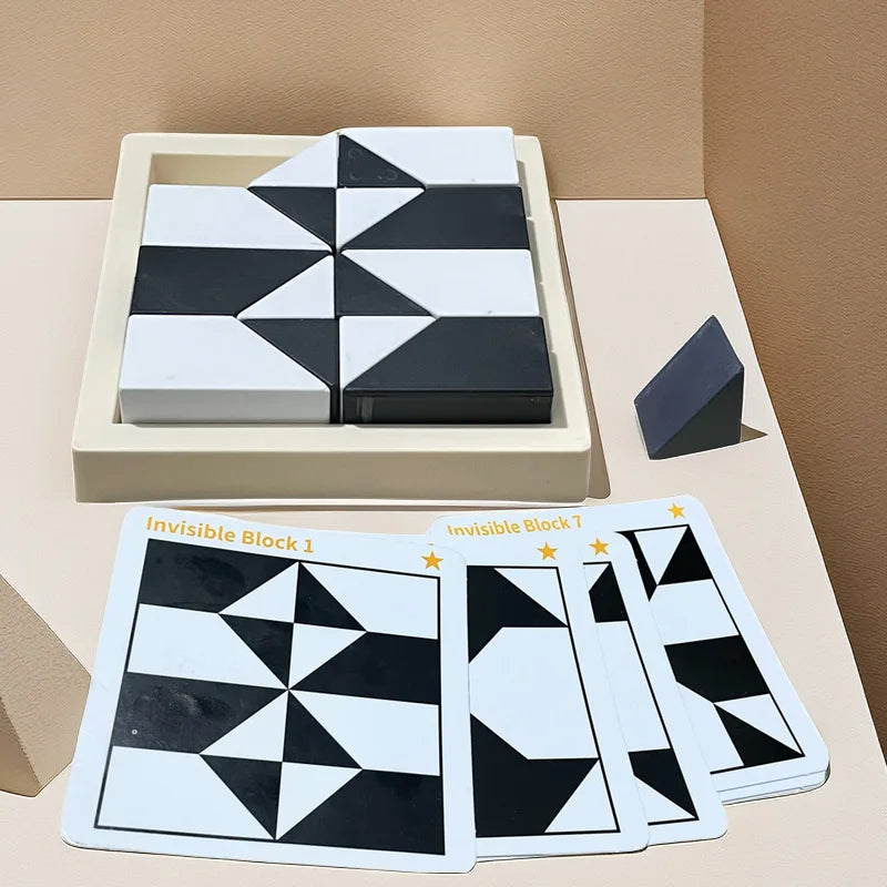 Hidden blocks，A toy that trains children's spatial thinking and logical thinking