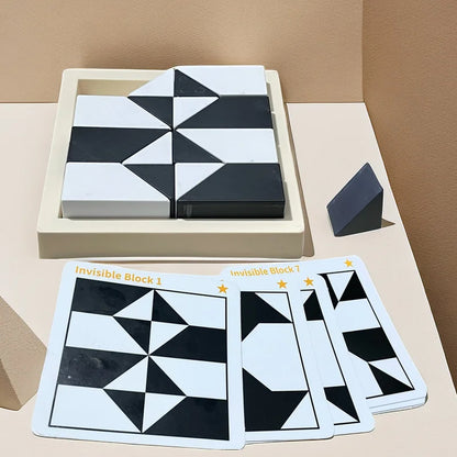 Hidden blocks，A toy that trains children's spatial thinking and logical thinking