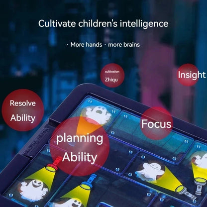 Strategic board game Ghost Catcher trains logical thinking and concentration