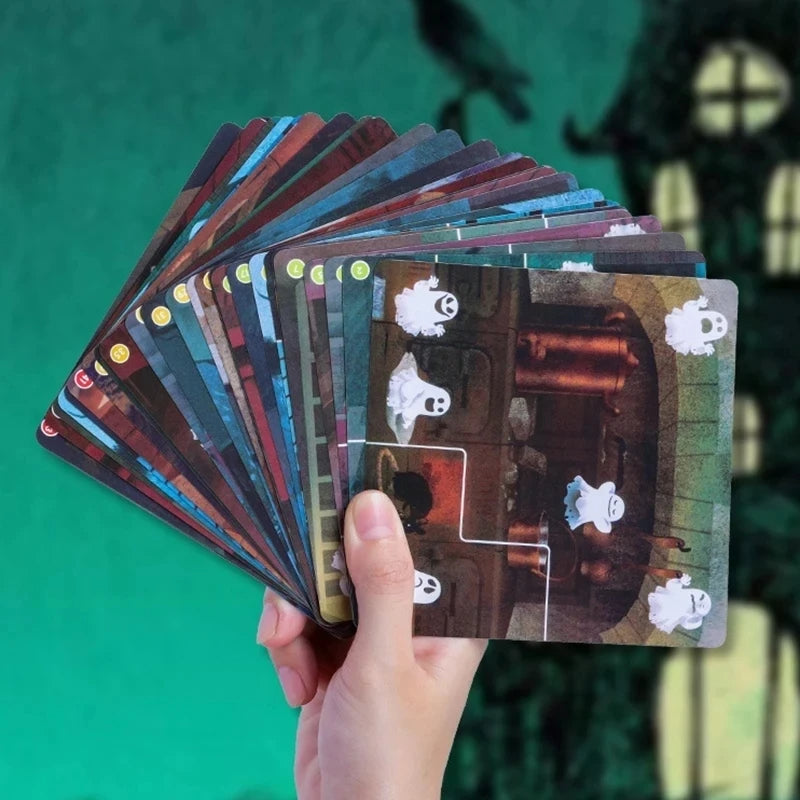 Strategic board game Ghost Catcher trains logical thinking and concentration