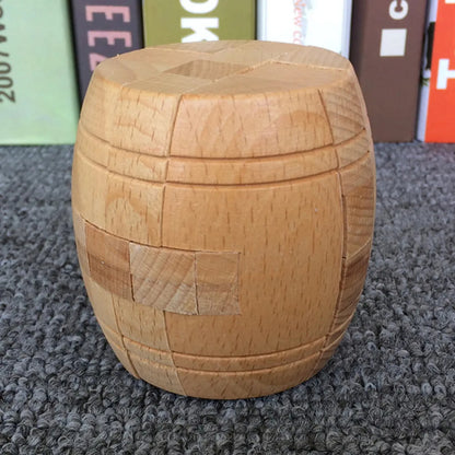 Kongming lock in the shape of a wine barrel