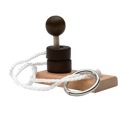 Wooden topological untie rope toys, Montessori teaching aids
