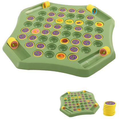 Animal Fruit Flip Memory Chess Game，Exercise memory family gathering parent-child interactive games