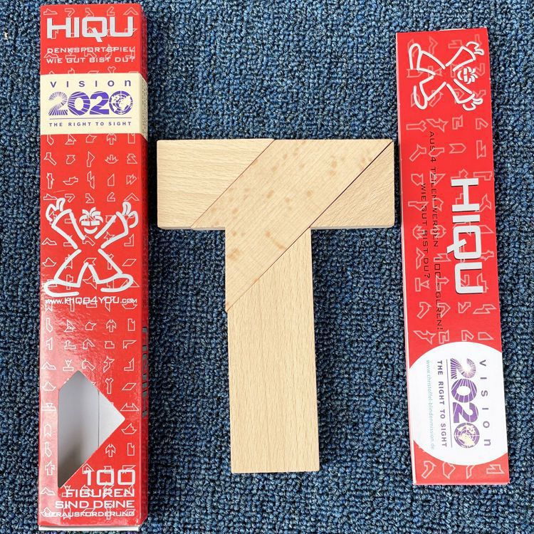 T-word puzzle Tangram Puzzle Geometric figure educational toys