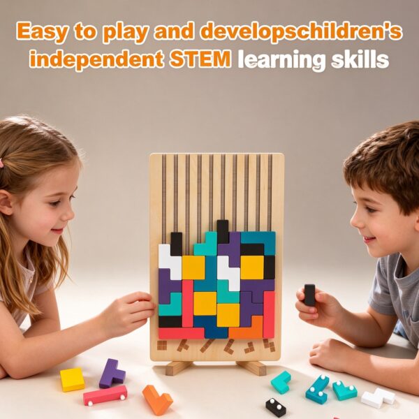 3D Versatile Wooden Blocks Puzzle